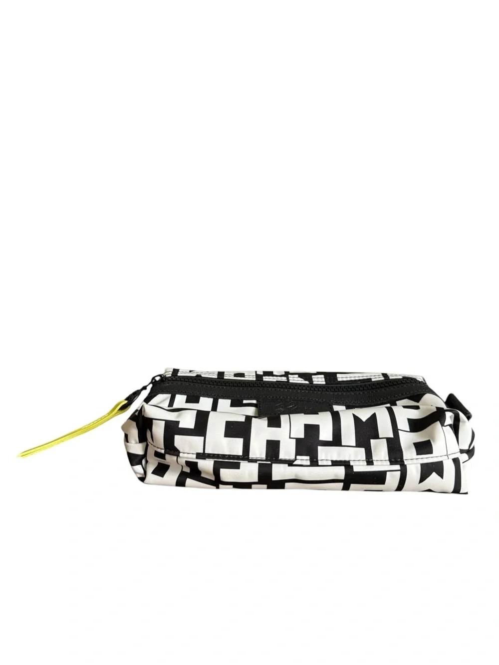 Longchamp Le Pliage LGP Black White Nylon Cosmetic Pouch 34061412067.